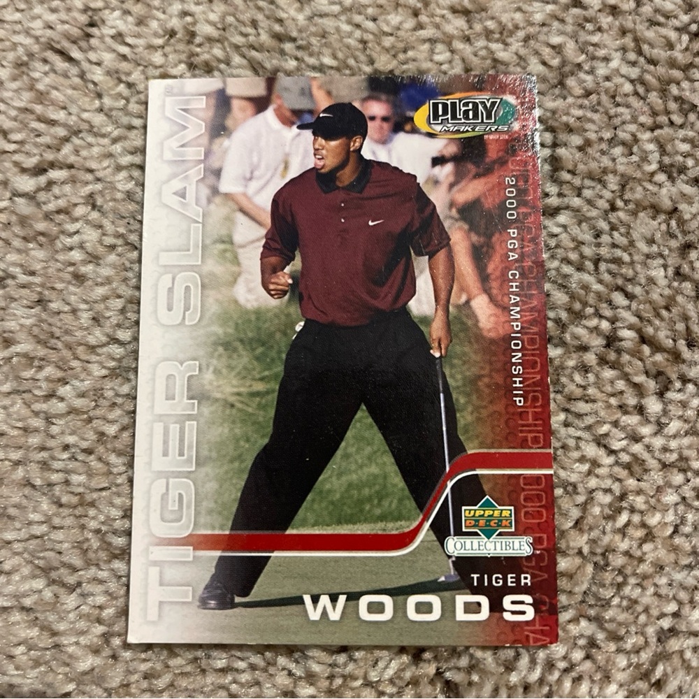 Tiger Slam 2000 PGA Championship Card